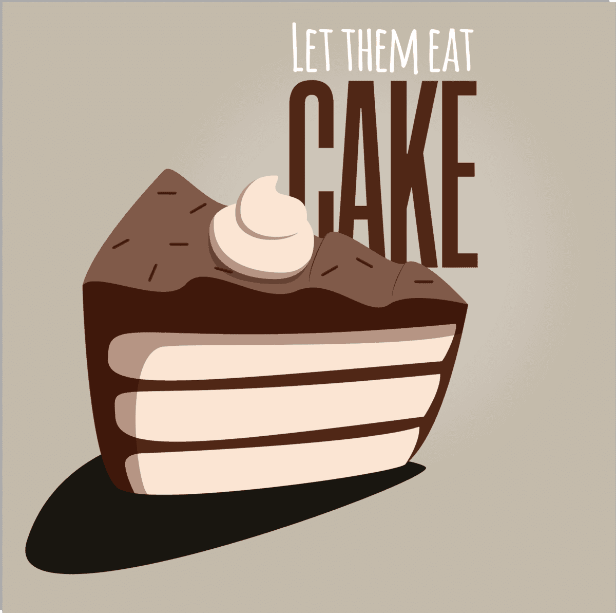 let them eat cake t shirt
