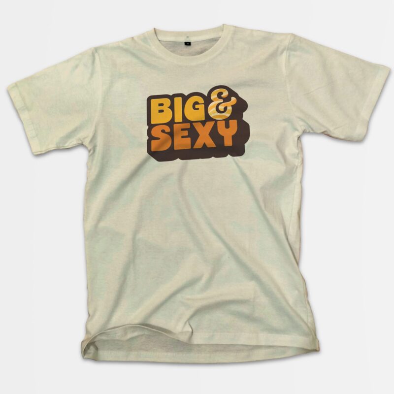 Big & Sexy Gay Shirt Cream