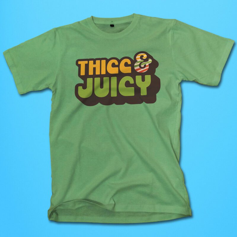 Thicc and Juicy apple Shirt