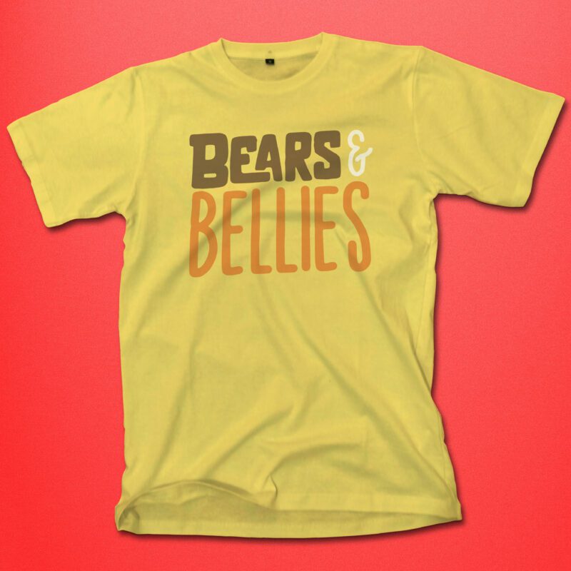 Bears and Bellies Yellow
