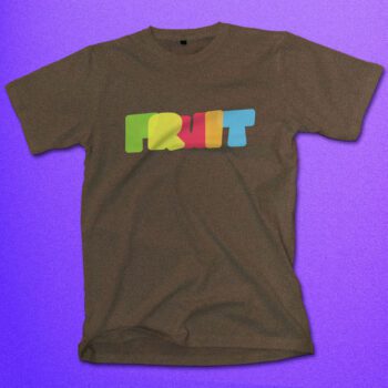 Gay Fruit Shirt Brown