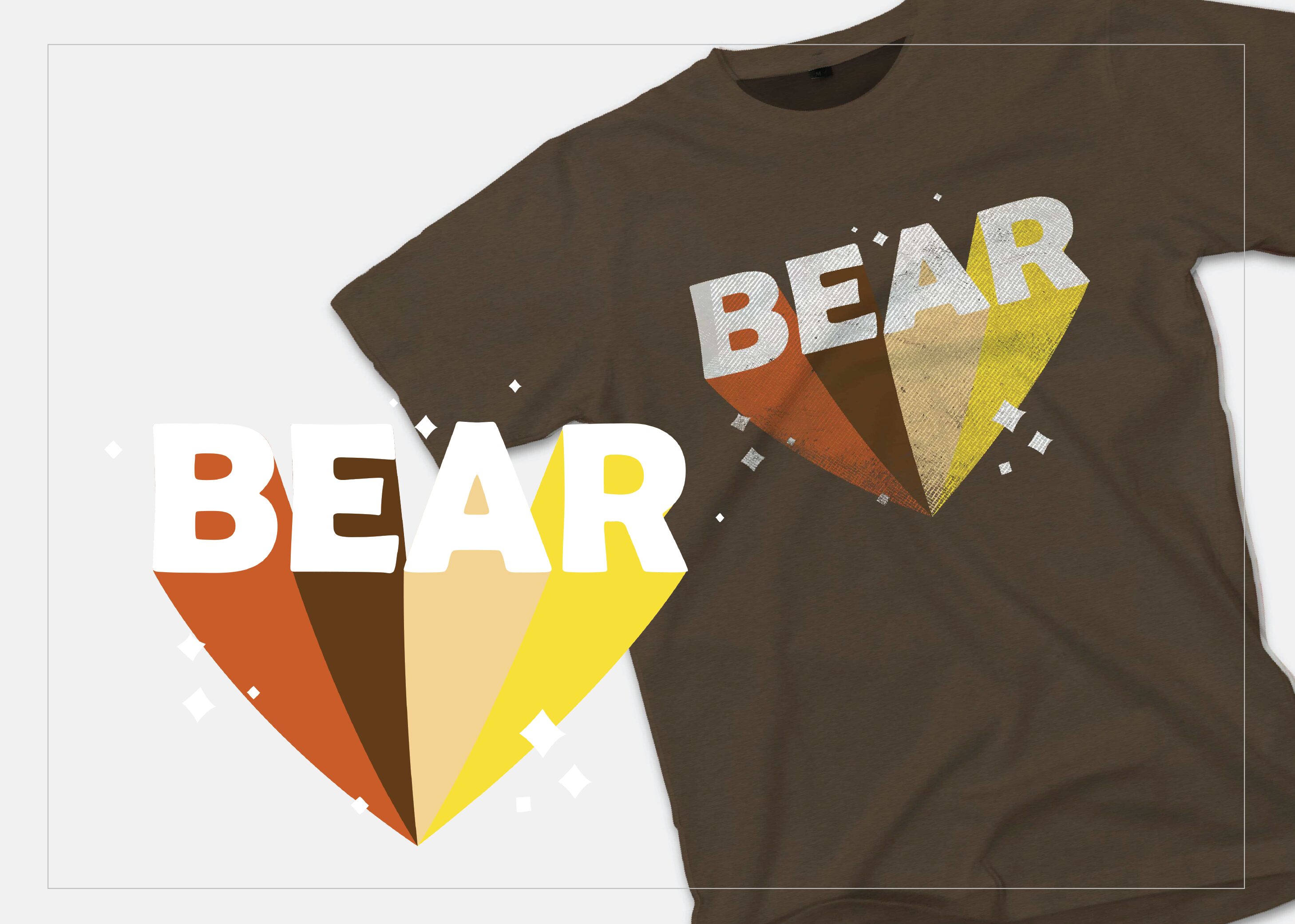 gay bear hero shirt