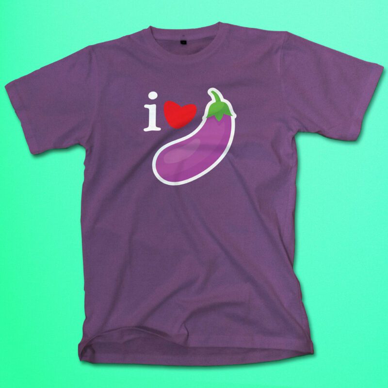 I Love Dick Purple Shirt