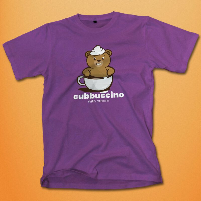 Cubbuccino Purple Shirt